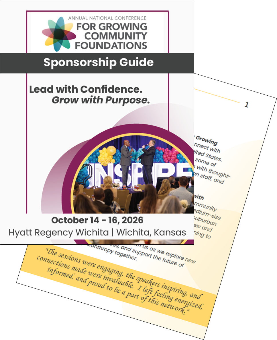 Sponsorship Guide pages